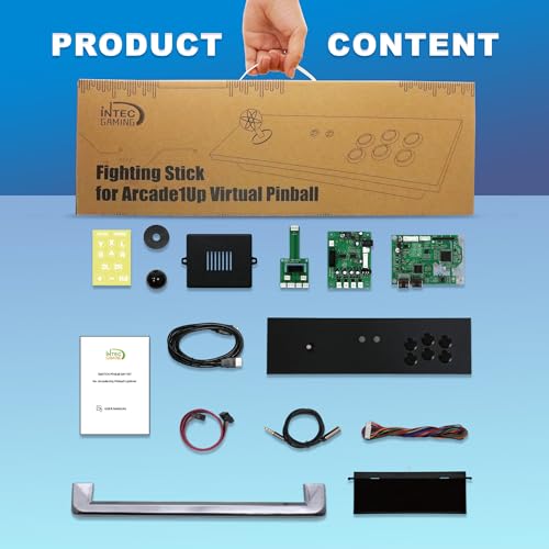Switch Fighting Stick for Arcade1Up: Upgrade Your Pinball Experience with Custom Joysticks