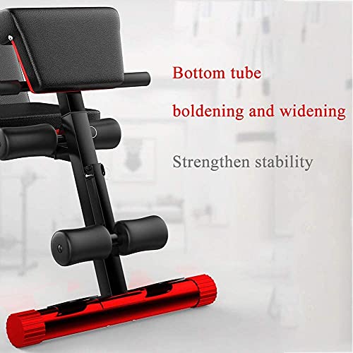Weight Bench Adjustable Strength Training Bench Dumbbell Bench Sit Ups Fitness Equipment Four Machines in One Multifaceted Home Multifunction Aid SUPTINE Fitness Chair Suitable for Indoor and Out - Image 5