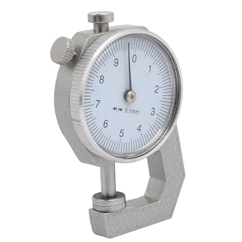 Image of precision dial pocket flat head thickness gauge,guage Measuring Tool,thickness gauge meter,thickness meter(0-20 mm)(A-GAUGE METTER)