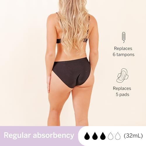 Organic Cotton Period Underwear for Women, Teens & Plus Size – Pixie Leakproof Bikini with BloatFit™ Tech, Soft & Breathable - Image 6