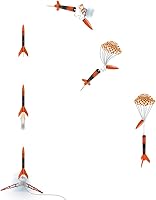 Vista 9 de Estes Alpha III, naranja, negro