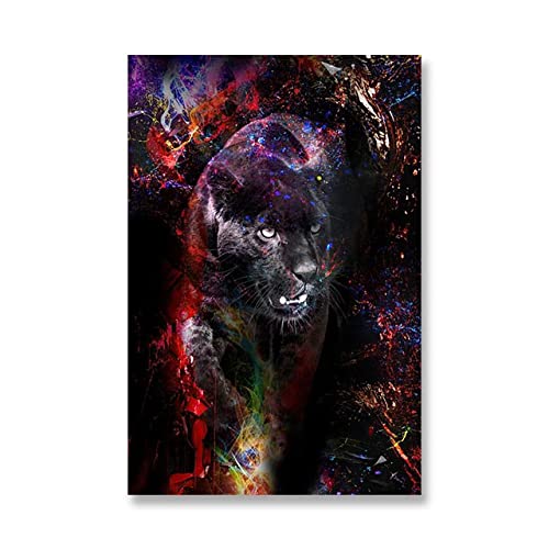 Art abstrait des murs d'animaux girafe 50x70 cm pour réveiller un salon terne