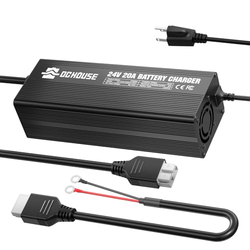Image of DC HOUSE 24V 20A LiFePO4 Battery Charger 0V Activation for Marine