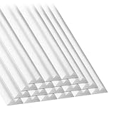 Desunqin 46.5' 18PCS Peel and Stick Pool Cove for 21' Round Above Ground Pool, Closed Cell Foam Peel and Stick Above Ground Pool Cove with Adhesive Backing, Protect Pool Liner, Prevents Excess Wear