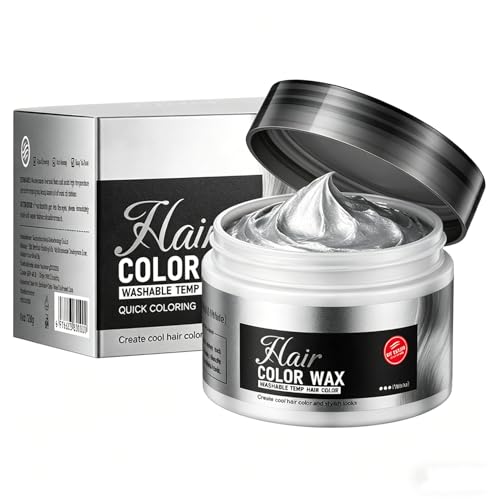 Cera temporal para el cabello ACSUSS, 1 unidad blanca miniatura 2