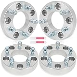 SCITOO 4Pcs 5x135 to 5x5 Wheel Adapters 1.5 inch Bore 87.1mm Studs 14x2 5 Lug Wheel Spacers No Hubcentric Fit for Ford for F-150 Heritage 2004-2004,for Ford for F-150 2000-2003