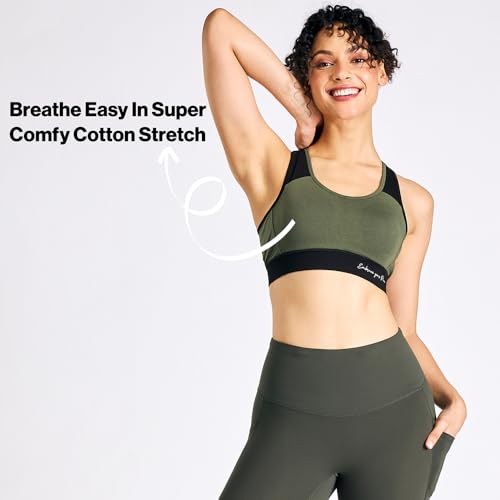 Image of NYKD (NYK904 Ultimate High Impact Non Wired & Padded Sports Bra for Women | Bounce Control with Quick Dry Formula & Multiway Straps | Ideal for Gym, Workout & Yoga