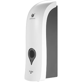 Soap Dispenser Wall Mounting No Drilling 300 ml Soap Dispenser Manual Dispenser for Shower Gel/Shampoo/Disinfectant Detergent Dispenser for Shower Black/White/Gold Optional