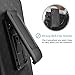 Fingic for Samsung Galaxy S25 FE Case with Belt Clip Holster Case Slim Combo Shell with Kickstand Swivel Holster Rugged Shockproof Antiscratch Full Body Protective for Galaxy S25 FE 6.7“, 2025,Black