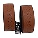KINGOU Brown Synthetic Leather Road Bike Handlebar Tape Bicycle Bar Wraps - 2PCS Per Set