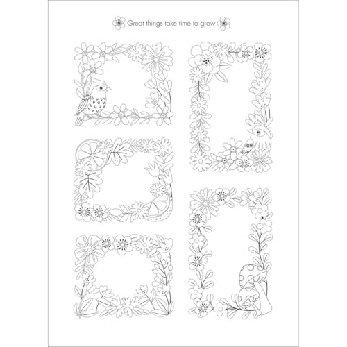 Tilibra - Folhas de Adesivos para Colorir 6 folhas.