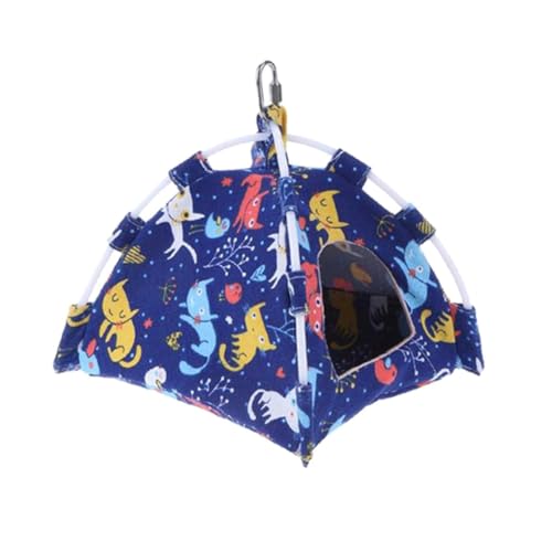 Oscarvo 鳥かご オウムテント 家庭用ペット ハムスター チンチラ リス 吊り下げキャンバステント 吊り下げハンモック ペット鳥用品