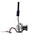GOQOTOMO GD02 200mW 5.8GHz 37CH FPV Video Transmitter with Dipole Brass Antenna Ultra Micro AIO NTSC 600TVL Camera Combo for FPV Indoor Racing