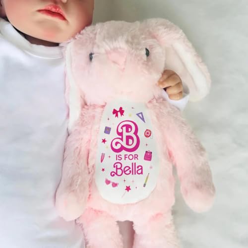 Personalized Back to School Bunny – Custom Plush Keepsake for Kids | Cuddle Buddy with Custom Name | Perfect Gift for New Beginnings - Image 6