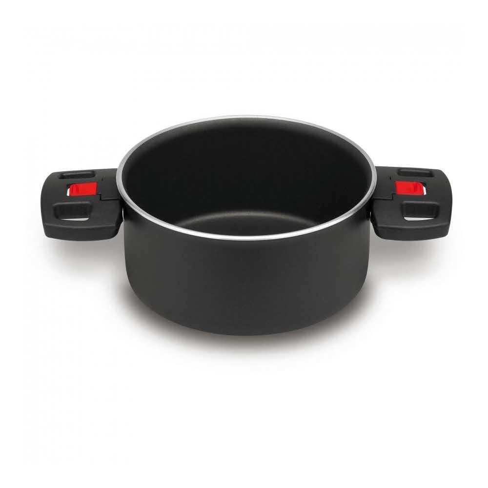 Ballarini Click+Cook - Olla de 24 cm, Altura 120 mm