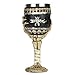 Tazza in acciaio inox con teschio gotico boccale di birra calice di scheletro 3D in resina per vino calice festa di calice per tè caffè tè acqua per feste Halloween Natale regalo di compleanno