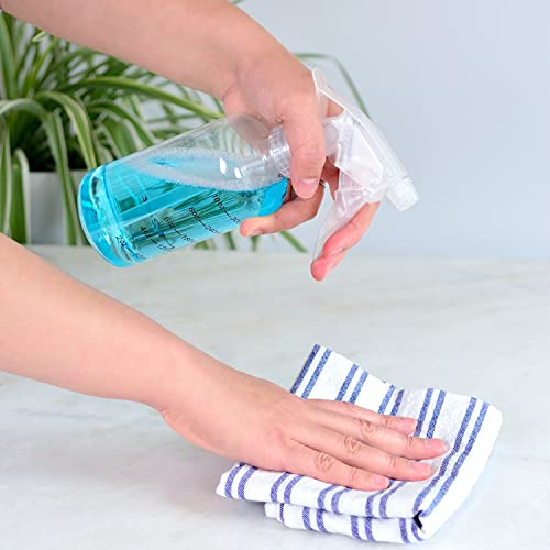 Botellas de spray de 8 oz con medición Youngever para limpieza y cabello pack de 6 4