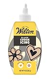 Wilton Cookie Icing, Ready-to-Use Fast-Drying Squeeze Bottle Icing for Decorating Sugar Cookies & Gingerbread, 9 oz, Black