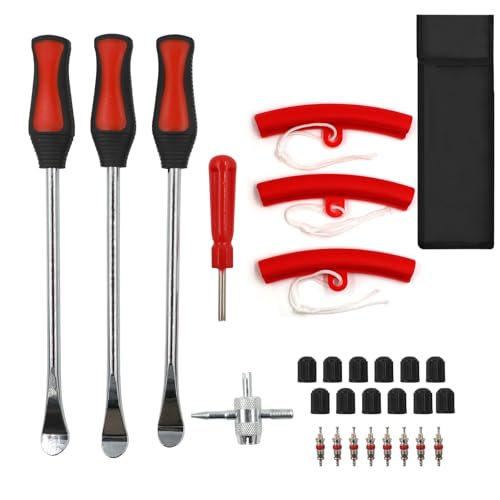 Bohaner 29 palancas de neumáticos para bicicleta, palanca de montaje y hierro de montaje de neumáticos para motocicleta, herramienta para cambio de neumáticos, juego de herramientas, cuchara