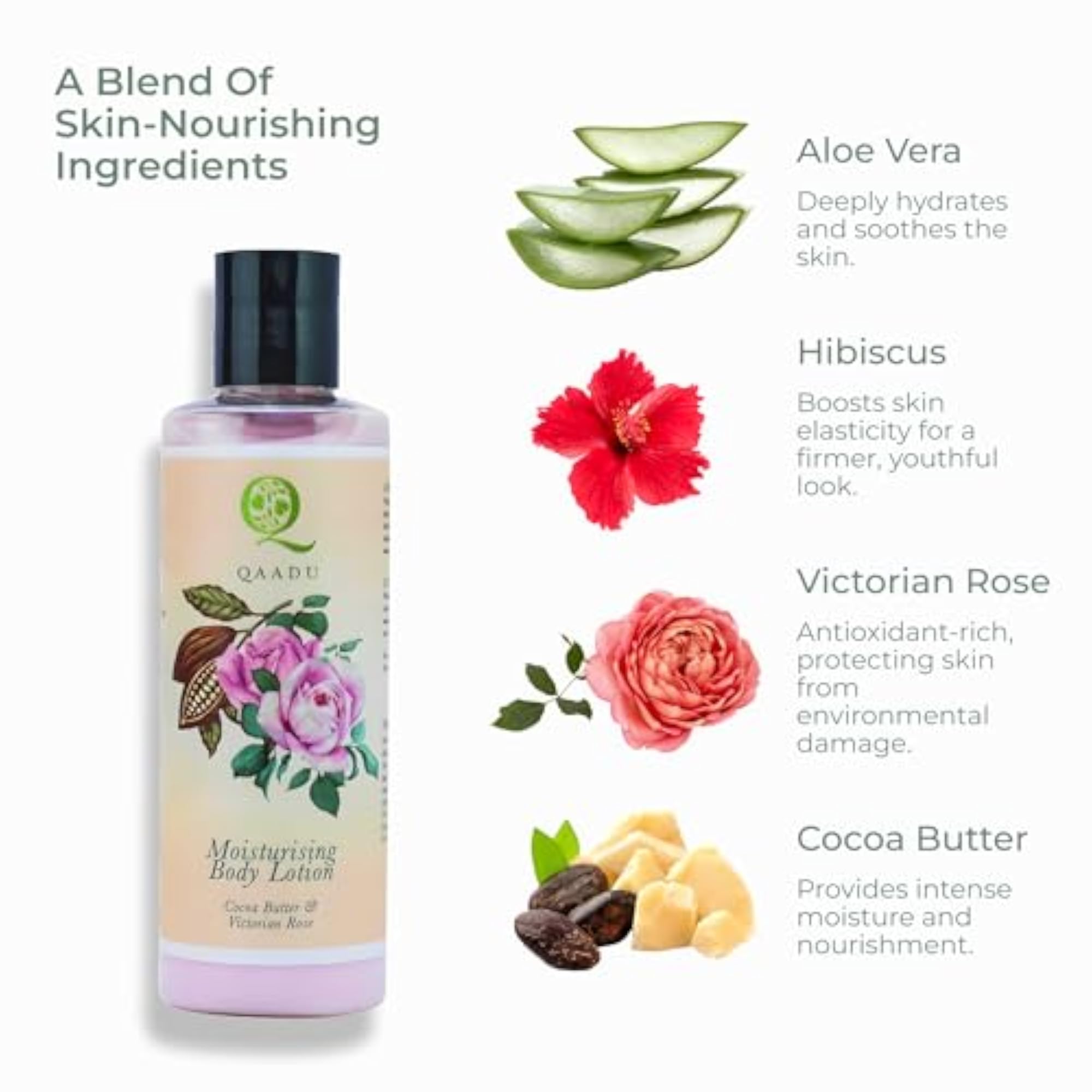 Rose & Saffron Face Cream and Body Lotion Combo