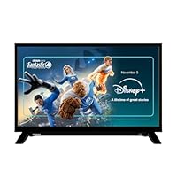 Toshiba 24 WV2553DB HD Ready Smart VIDAA TV, HDR, Freely, Disney plus, Prime Video, Netflix, Dolby Audio, Works with Alexa, Works with Google Assistant, VIDAA Voice 2025