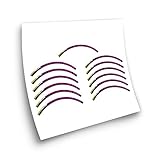 Autocollants compatible avec de Jante de vélo VTT Mavic Crossmax PRO MTB 29