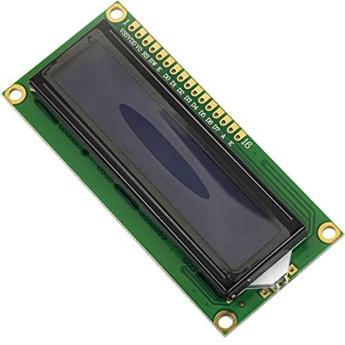 Naughtystarts 2Pcs 1602A Lcd Display Module Dc 5V 16X2 Character Hd44780 Controller Lcm Blue Blacklight For Arduino thumb #1