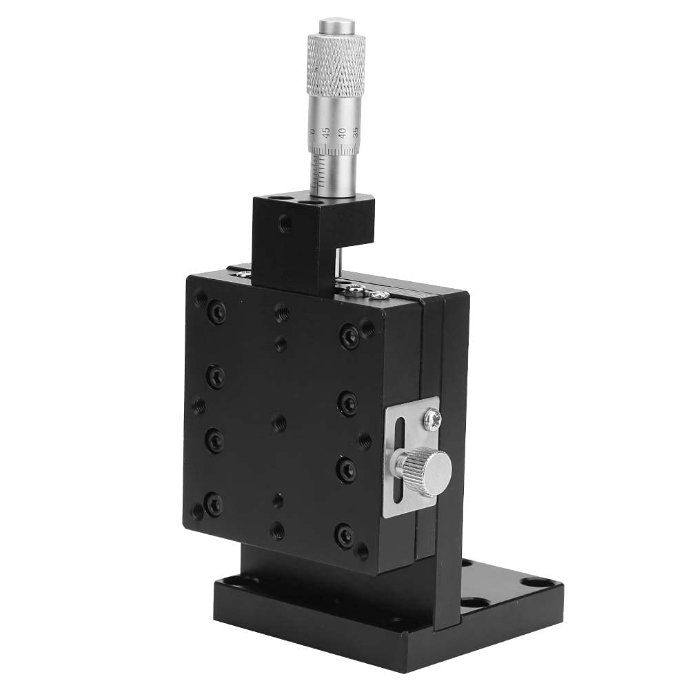 SEMZL60-ACR Plataforma de Recorte de Mesa Deslizante Manual Guía de Rodillos Cruzados de Etapa Lineal 60 * 60 Mm para Equipos de Producción de Pantalla Táctil Capacitiva