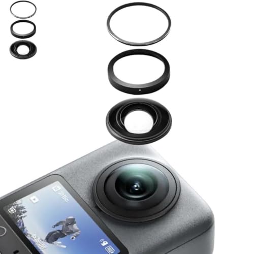 Image of Yantralay Lens Replacement Kit Compatible with os mo 360 | Optical Glass Camera Lens Repair Part with Aluminum Alloy Ring | os mo 360 Accessories