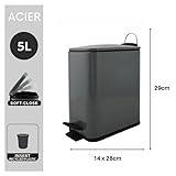 Zoom IMG-2 spirella pattumiera a pedale da Zoom IMG-2 spirella pattumiera a pedale da