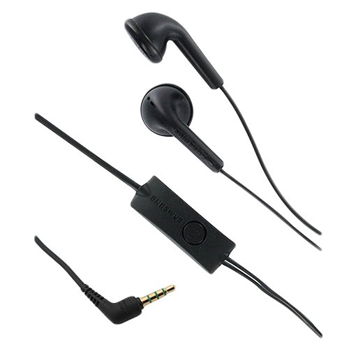 Samsung EHS49AS0ME Original 3.5mm Hands Free Stereo Headset - Non-Retail Packaging - Black