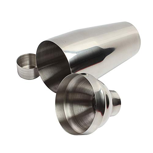 Sipobuy 5 Stks/set Wijn Mixers, 750 Ml Thuis Bar Barman Cocktail Shaker Maken Kit, roestvrij Staal Tool Set Bevat Shaker… - Afbeelding 4