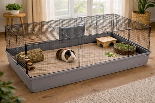 Tapis lapin absorbant 140x70 cm à séchage rapide pour fond de cage - 3