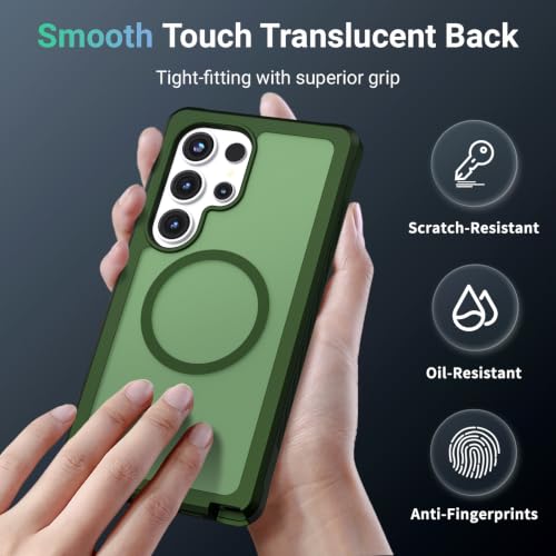 jaroco Magnetic for Samsung Galaxy S25 Ultra case 6.9"-Army Green by jaroco - Used condition - Image 4