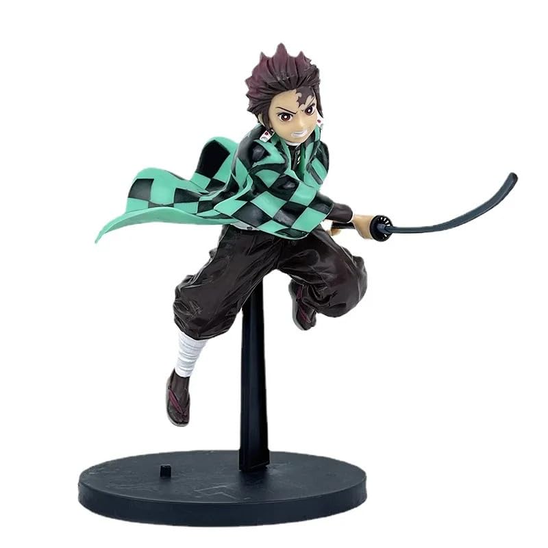 Image of Awestuffs Tanjiro Action Figure Limited Edition (Tanjiro Fly Attack) 19cm
