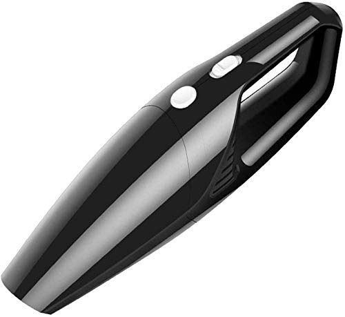 Geräuscharmer Haushaltsstaubsauger Auto-Staubsauger, Akku-Staubsauger, HEPA-Filter, Nass- und Trockensauger, Handstaubsauger für Auto, schwarz