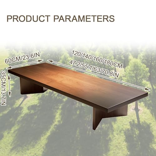Table tatami en bois massif facile à monter pour optimiser les petits salons