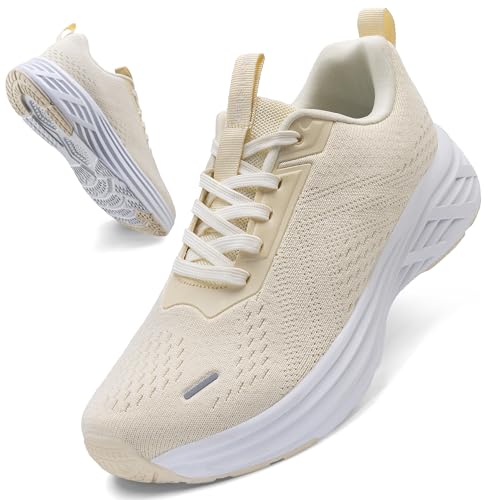 Image of Wide Toe Box Shoes Women Sneakers Extra Wide Width Arch Support Non-Slip Tennis Athletic Ultralight Running Shoes for Women Walking Diabetic Plantar Fasciitis Footwear 6-12