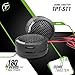Timpano TPT-ST1 Dome Tweeter, 1 Inch Tweeter Set for Car Audio, Angle or Surface Mount Tweeters, 4 Ohm Soft Dome 180 Watts for Pro Car Audio (Pair)