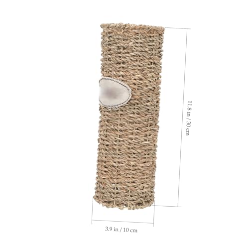 Contenedor de plantas de ratán tejido con diseño interior lavable 3