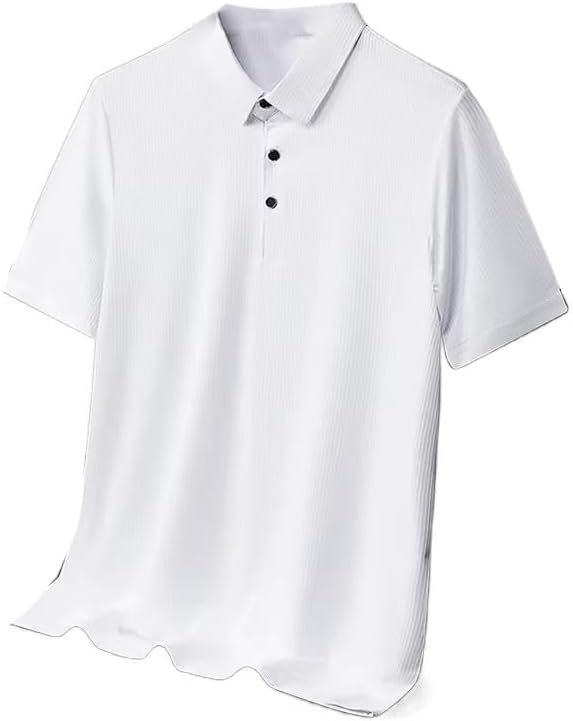 Mens Golf Shirt Moisture Wicking Quick-Dry Short Sleeve Casual Polo Shirts for Men