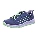 LOWA Axos GTX Lo Junior 36-40 Grau, Kinder Gore-Tex Hiking- und Approachschuh, Größe EU 36 - Farbe Stahlblau - Limone