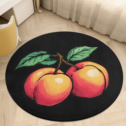 Alfombra de terciopelo suave y tapete de melocotón antideslizante lavable 7