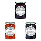 Tiptree Sweet Tip Raspberry, Apricot, Black Currant Preserve