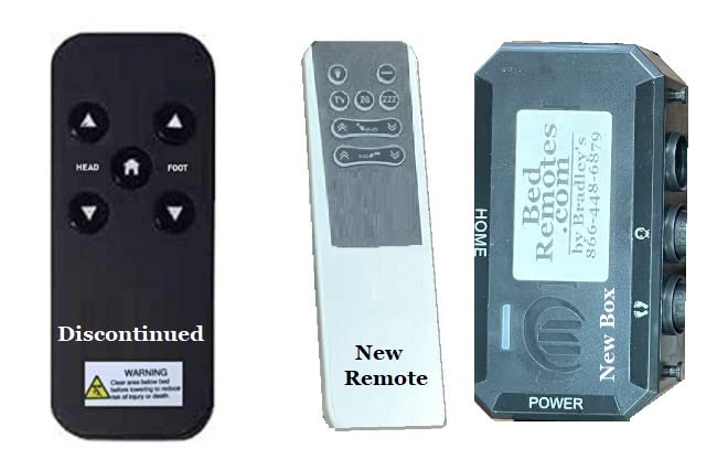 3 Piece Conversion Kit for Sierra Sleep by Ashley M9X5 or X7 Bed (Replaces Lost or Broken Remote)