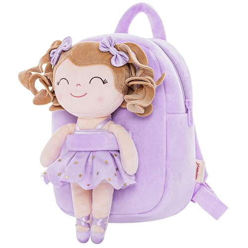 Gloveleya Toddler Backpack Ballet Gift Set