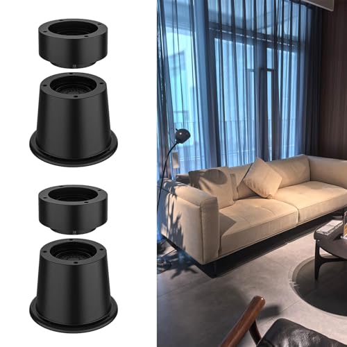 Elevadores de cama de 2 pulgadas para elevar sofás y escritorios con total estabilidad 6