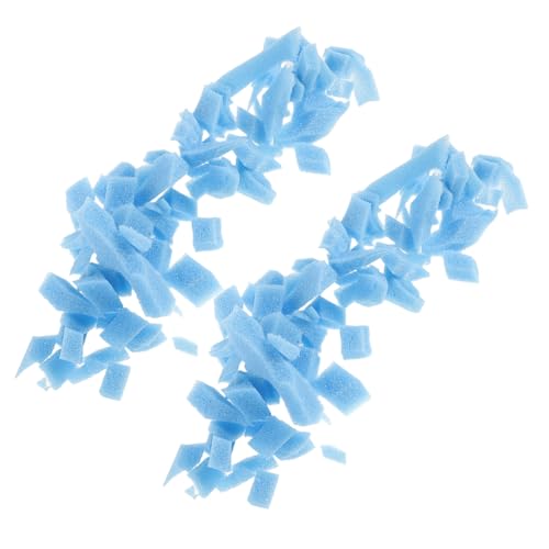 SOPOTUTU Relleno de Espuma Viscoelástica de Alta Densidad, Adaptable la Postura y Contorno Corporal, Peso 1 Kg para Cojines y Sillas Tipo Puff