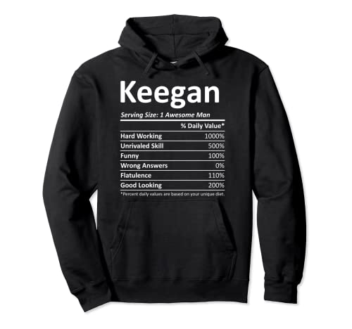KEEGAN Nutrition - Idea de regalo para cumpleaños Sudadera con Capucha