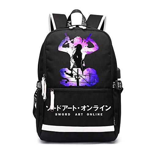 Sword Art Online Mochila Casual versión Coreana Nueva Marca de Trabajo de Estudiantes
